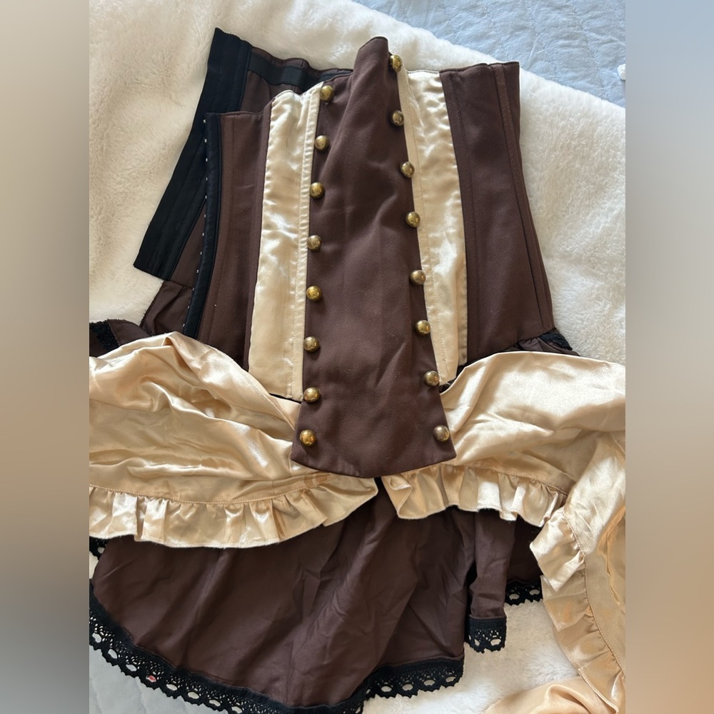 Corset steampunk/costume. Size US 8